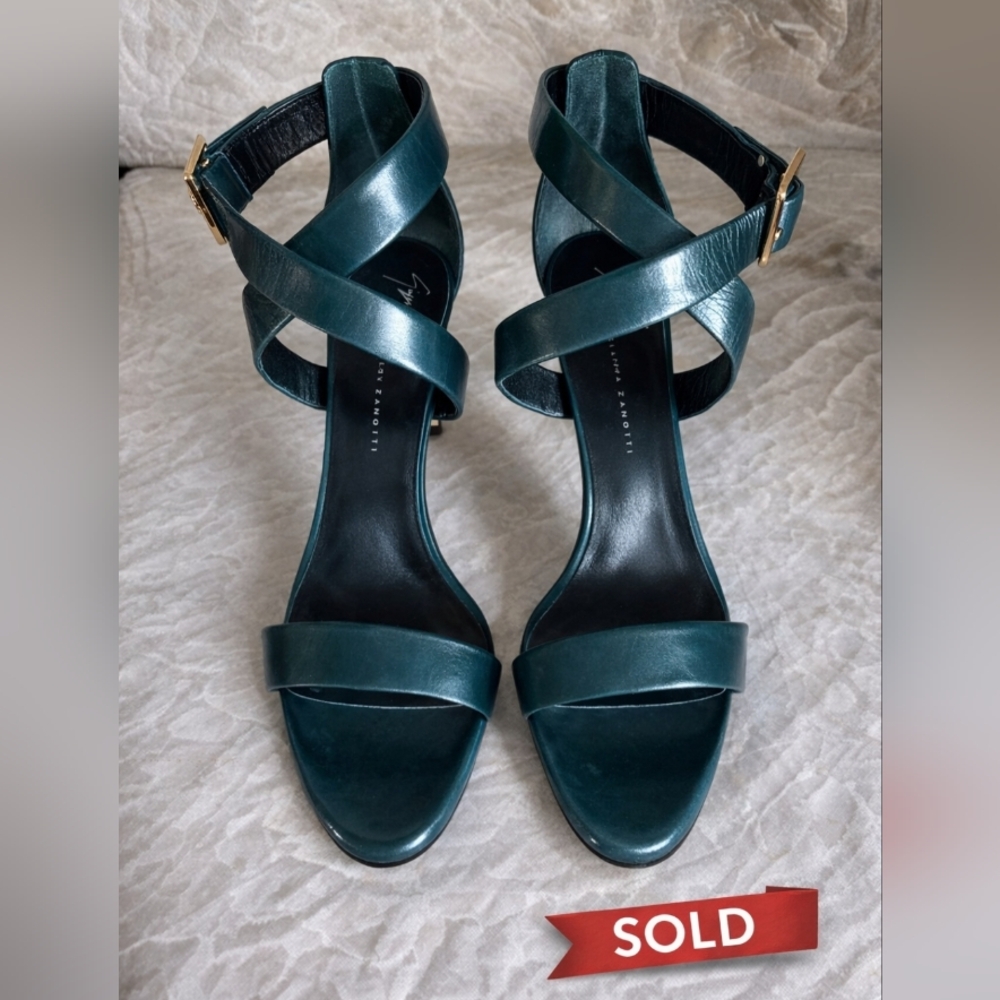 Italian Designer Heels US 8 / Giuseppe Zanotti / Retail $1050